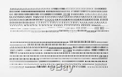 New Letterpress Type- 12pt. Goudy Modern, complete font