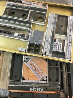 New Letterpress Type 18 point Greco Bold
