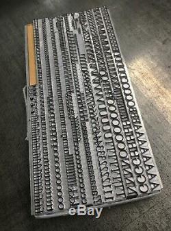 New Letterpress Type 18pt. Goudy Old Style