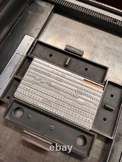 New Letterpress Type 24 point Janson