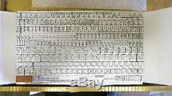 New Letterpress Type- 24pt. Goudy Lanston Caps