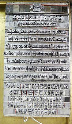 New Letterpress Type- 24pt. Goudy Lanston Caps