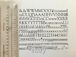 New Letterpress Type 36 point Goudy Old Style Roman