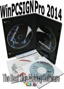 New PROFESSIONAL software WinPCSIGN 2014 for vinyl cutter plotter UScutter