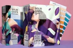 New Pantone Solid Chips Two Color Book Set Gp1606N