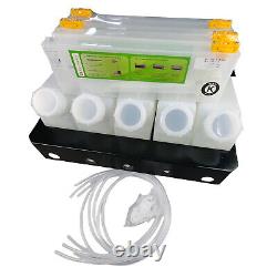 New for Roland BN20 5 Cartridges (440ml) 5 Bottles Bulk Ink Supply System CISS