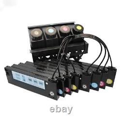 New for Roland LEJ-640 UV Mimaki Printer 4 x 8 UV Bulk Ink Supply System CISS