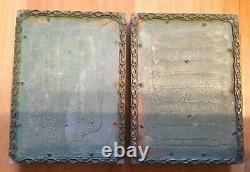 Old Vtg Antique Frame Border Trim Letter Press Ink Cut Block Printing Lot Of 19