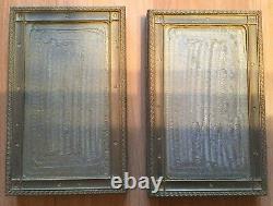 Old Vtg Antique Frame Border Trim Letter Press Ink Cut Block Printing Lot Of 19