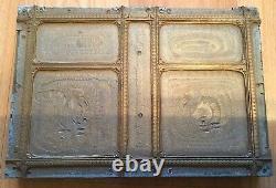 Old Vtg Antique Frame Border Trim Letter Press Ink Cut Block Printing Lot Of 19