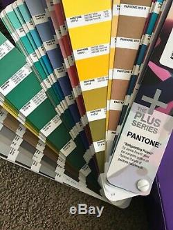 One set- Pantone Plus Series Formula Guide Solid Coated and Uncoated with box