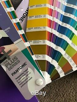 One set- Pantone Plus Series Formula Guide Solid Coated and Uncoated with box