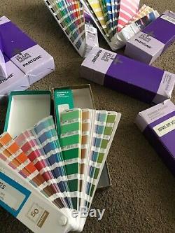 One set- Pantone Plus Series Formula Guide Solid Coated and Uncoated with box