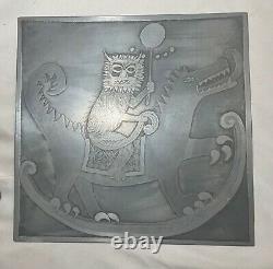 Original Barbara Garrison intaglio children's book illustration etching plate