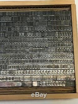Othello 18 pt Letterpress Type Vintage Metal Lead Printing Sorts Font