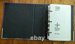 PANTONE Plus Series Solid Chip Coated Color Reference Binder GUC Chips Missing