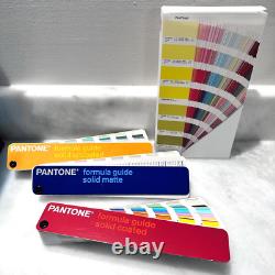 PANTONE Solid Coated Uncoated Matte Color Formula Guide Set