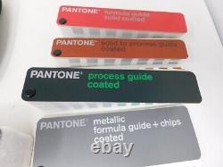 PANTONE color card fan deck sets guides with case all clean
