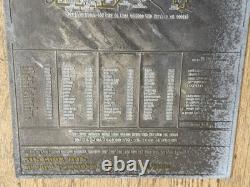 PRINTING BLOCKS Type Plates Etched Engraved Vintage Metal Molds Advertising