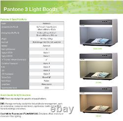 Pantone 3-Light Booth Color Assessment Cabinet P3D50CWF