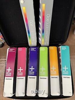 Pantone CMYK Color Bridge Solid Coated Uncoated GoeGuide Set Case