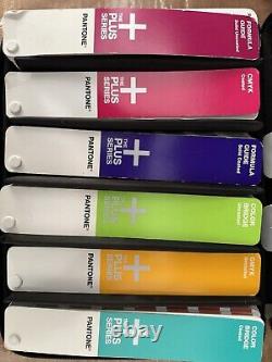 Pantone CMYK Color Bridge Solid Coated Uncoated GoeGuide Set Case