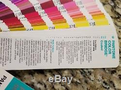 Pantone Color Bridge Set Coated & Uncoated +series with Color Index Theory Books