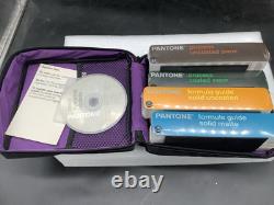 Pantone Color Formula Guide / Set of 6 with Case Coated Matte Uncoated with CD