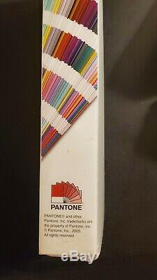 Pantone Color Guide with Case Set of 2! Coated Uncoated 2005-2006 Colour Guide