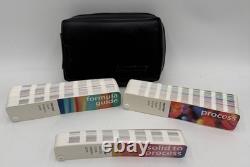 Pantone Color Guides (set of 3) in Vinyl Zipper Case