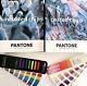 Pantone Color Specifier Binders Coated Uncoated Chips & Swatches Trumatch E12
