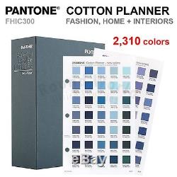 Pantone FHIC300 FASHION, HOME + INTERIORS Cotton Planner 2,310 Colors NEW