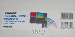 Pantone FHI p210a Fashion Home + Interiors Color Specifier & Color Guide Set New