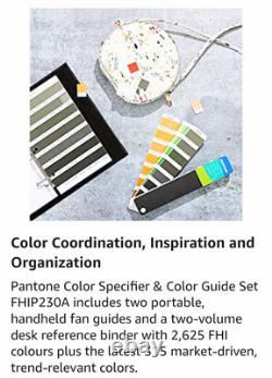 Pantone FHI p210a Fashion Home + Interiors Color Specifier & Color Guide Set New
