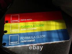 Pantone Formula Guide Solid Coated Uncoated Matte Color Matching Tool SET