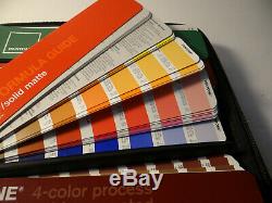 Pantone Guide Kit Case 6 Color Bridge Formula Coated Uncoated Matte
