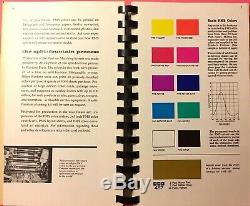Pantone Marching system Color Specifier Designers Edition 1964 Great Condition