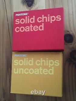 Pantone PMS Solid Chips Coated & Uncoated Two Binders