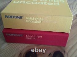 Pantone PMS Solid Chips Coated & Uncoated Two Binders
