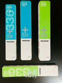 Pantone Plus Series Color Bridge 336 New Colors Coated and Uncoated