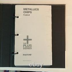 Pantone Plus Series Metallics Chips Coated book Reference For Printing Metallic