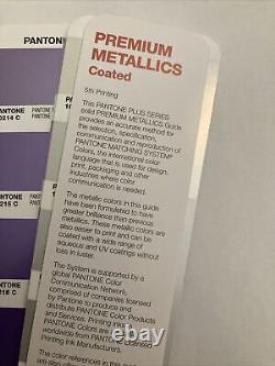 Pantone Plus Series Premium Metallics Coated Color Fan Guid