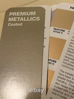 Pantone Premium Metallic Coated Color Guide Book