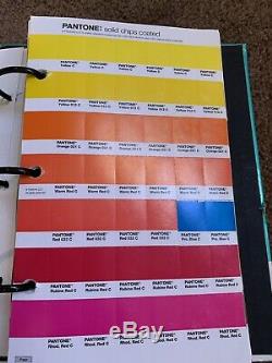 Pantone Solid Chips Coated Color Reframe Book PMS