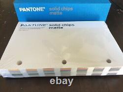 Pantone Solid Chips Matte Binder Book New Sealed Matching Color System