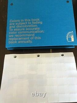 Pantone Solid Chips Matte Binder Book New Sealed Matching Color System