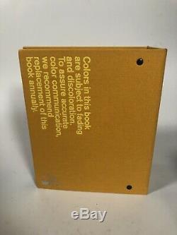 Pantone Solid Chips Uncoated Hardcover Book With Removable Swatches