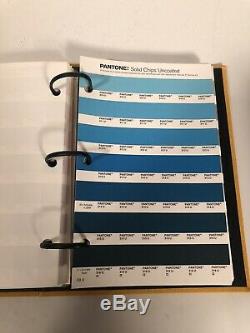 Pantone Solid Chips Uncoated Hardcover Book With Removable Swatches
