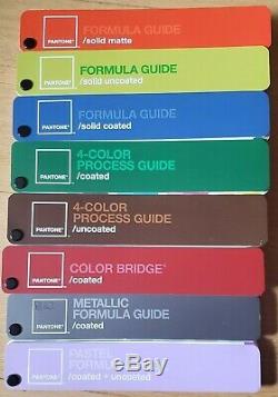 Pantone color guide set of 8 in carrying case proceeds help homeless veterans