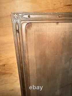 Print Block Border Frame Copper Face 9 X 7 Approx